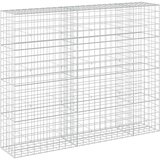  Gabion s žicom debljine 5 mm i mrežom 10x10 cm 250x50x200 cm | shoptok.hr