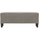  Klop svetlo siva 100x35x41 cm žamet, (20698450) | Shoptok.si