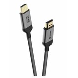 Swissten kabel HDMI 2.1, 120Hz, 48GB/s, 8K, 2m, pozlaćeni konekori, crni | shoptok.hr