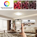  Brilagi - LED kupatilsko stropno svetlo ULTRA SLIM LED/24W/230V 42x42 cm srebrno IP54 | Eponuda.com
