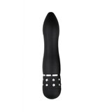 EasyToys Diamond Curved - vibrator z mini palico (črn) | Shoptok.si