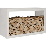 vidaXL Stalak za drva za ogrjev 100x40x60 cm od nehrđajućeg čelika | shoptok.hr