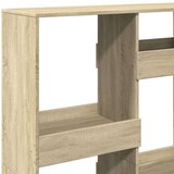 vidaXL Knjižna omara sonoma hrast 100x33x135 cm inženirski les | Shoptok.si