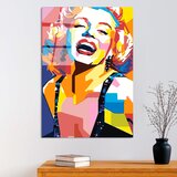 Wallity UV-802 70 x 100 multicolor decorative tempered glass painting Cene