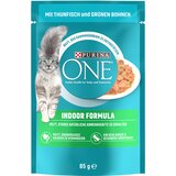 Purina ONE Indoor Formula - Tuna & zeleni fižol (26 x 85 g) | shoptok.hr