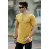 Madmext Basic Yellow Men's T-Shirt 4500 cene