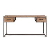 BIZZOTTO Pisalna miza z mizno ploščo iz akacije 60x150 cm Elmer – | Shoptok.si