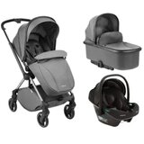 Kolica Lanah 3in1 set sa autosedištem I-Prime I-size i tvrdom korpom Grey KKB21149 SET | Eponuda.com