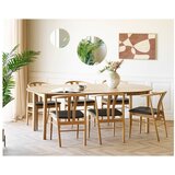House Nordic Okrugao proširiv blagovaonski stol s dodatnom pločom u dekoru hrasta ø 120 cm Bundaberg – | shoptok.hr