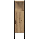  Kupaonski ormarić artisan hrast 33x33x120,5cm konstruirano drvo | shoptok.hr