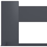  Okvir za krevet od masivne borovine tamnosivi 100 x 200 cm | shoptok.hr