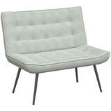 vidaXL Klop svetlo siva 110x74x84 cm žamet | Shoptok.si