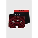 Hugo Bokserice 2-pack za muškarce, boja: crvena