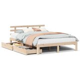 vidaXL Okvir kreveta s ladicama bez madraca 140x200 cm | shoptok.hr
