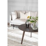 Rowico Tamno smeđi stolić za kavu u dekoru hrasta ø 90 cm Yumi – | shoptok.hr