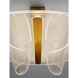 Nova Luce Aluminijasta LED zatemnitvena stropna svetilka v zlati barvi 55x45 cm Valentin – | Shoptok.si
