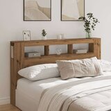 vidaXL LED uzglavlje boja hrasta artisan 180x18 5x103 5 cm drveni | shoptok.hr