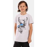 Kilpi Boys' cotton T-shirt SALO-JB White | shoptok.hr