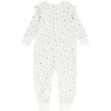 Lindex Pajac/bodi zelena / puder / bela | Shoptok.si