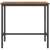  Stol Staro drvo 100 x 50 x 90 5 cm Inženjerska drva i čelik | shoptok.hr