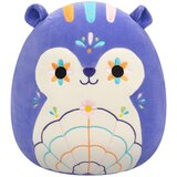 Squishmallows Luzma, čarobna sivkasta veverička s prazničnim srcem | Shoptok.si