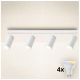  Brilagi - LED RGBW prigušiva spot svetiljka SELE MODERN 4xGU10/6W/230V bela | Eponuda.com