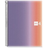 MiquelRius Kolegij blok A4 70g 120L spiralni crte Aurora polypropylene west bay MR4260 | shoptok.hr