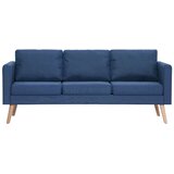 vidaXL Trosjed od tkanine plavi | shoptok.hr