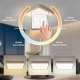  Brilagi - LED stropno svetlo POOL LED/48W/230V 3000/4500/6000K 50x50 cm bež | Eponuda.com