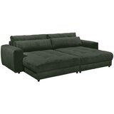MID.YOU VELIKA ZOFA, temno zelena tekstil, leseni material | Shoptok.si