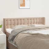  Uzglavlje s ušima boja cappuccina 147x16x78/88 cm umjetna koža | shoptok.hr
