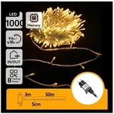 LED spoljašnji božićni lanac 1000xLED/6W/230V 50m IP44 topla bela