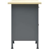 vidaXL radni stol crni 160 x 60 x 85 cm čelični | shoptok.hr