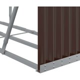 Nosilec za polena zelen 180x45x100 cm pocinkano jeklo, (21036176) | Shoptok.si