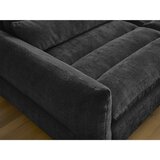 Bobochic Paris Crna sofa od šenila 276 cm Neil – | shoptok.hr