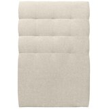 Sommeil de plomb 90 cm oblazinjeno vzglavje - Svetlo bež Trpežno blago, (21612231) | Shoptok.si