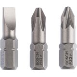 Bosch 3-delni paket bitova odvrtača ekstra tvrdi S 1,0x5,5; PH2; PZ2; 25mm (2607001766) | ePonuda.com