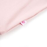 Dječja topla majica svjetloružičasta 128 | shoptok.hr