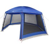  Šator za bazen s uklonjivim letvicama i mrežastim stjenkama Plava 512 x 458 cm | shoptok.hr