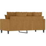  Dvosjed smeđi 140 cm baršunasti | shoptok.hr