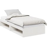  Dnevni krevet s madracem bijeli 90 x 190 cm masivna borovina | shoptok.hr