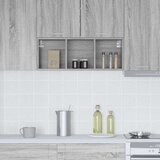 Viseći ormarić Siva Sonoma 30 x 29,5 x 80 cm Konstruirano drvo | shoptok.hr
