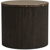 House Nordic Okrugao pomoćni stol s pločom stola u mramornom dekoru ø 45 cm Rota – | shoptok.hr