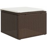  5-dijelni set vrtnih sofa s jastucima poliratan smeđi | shoptok.hr