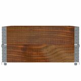  Vrtni sadilica smeđa 120 x 80 cm od masivne borovine | shoptok.hr