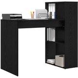  Stol s policom Crni hrast 108 x 55 x 103.5 cm Konstruirano drvo | shoptok.hr