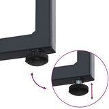  Vrtna sedežna garnitura 3 pcs Črna in anthracit Jeklo, (5000262195) | Shoptok.si