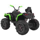 Quad atv na akumulator, crno - zeleni | shoptok.hr