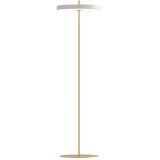UMAGE Bela LED zatemnitvena stoječa svetilka s kovinskim senčnikom (višina 151 cm) Asteria Floor – Cene