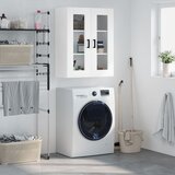 vidaXL Stenska omarica bela 69,5x34x90 cm Cene